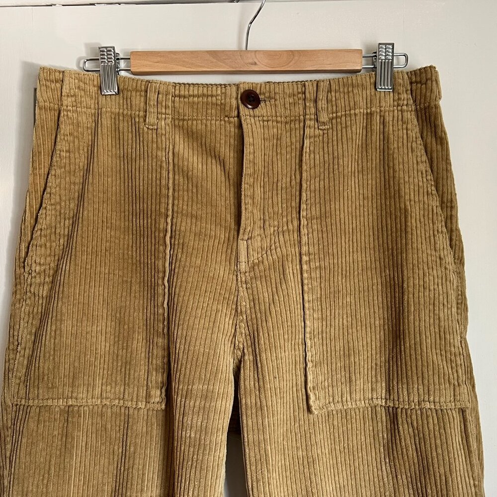 Alex Mill Neil Straight Leg Corduroy Pants, Women's, Sz 8 in Warm Wheat - Picture 3 of 5